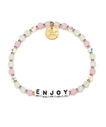 Little Words Project Bracelet - Enjoy