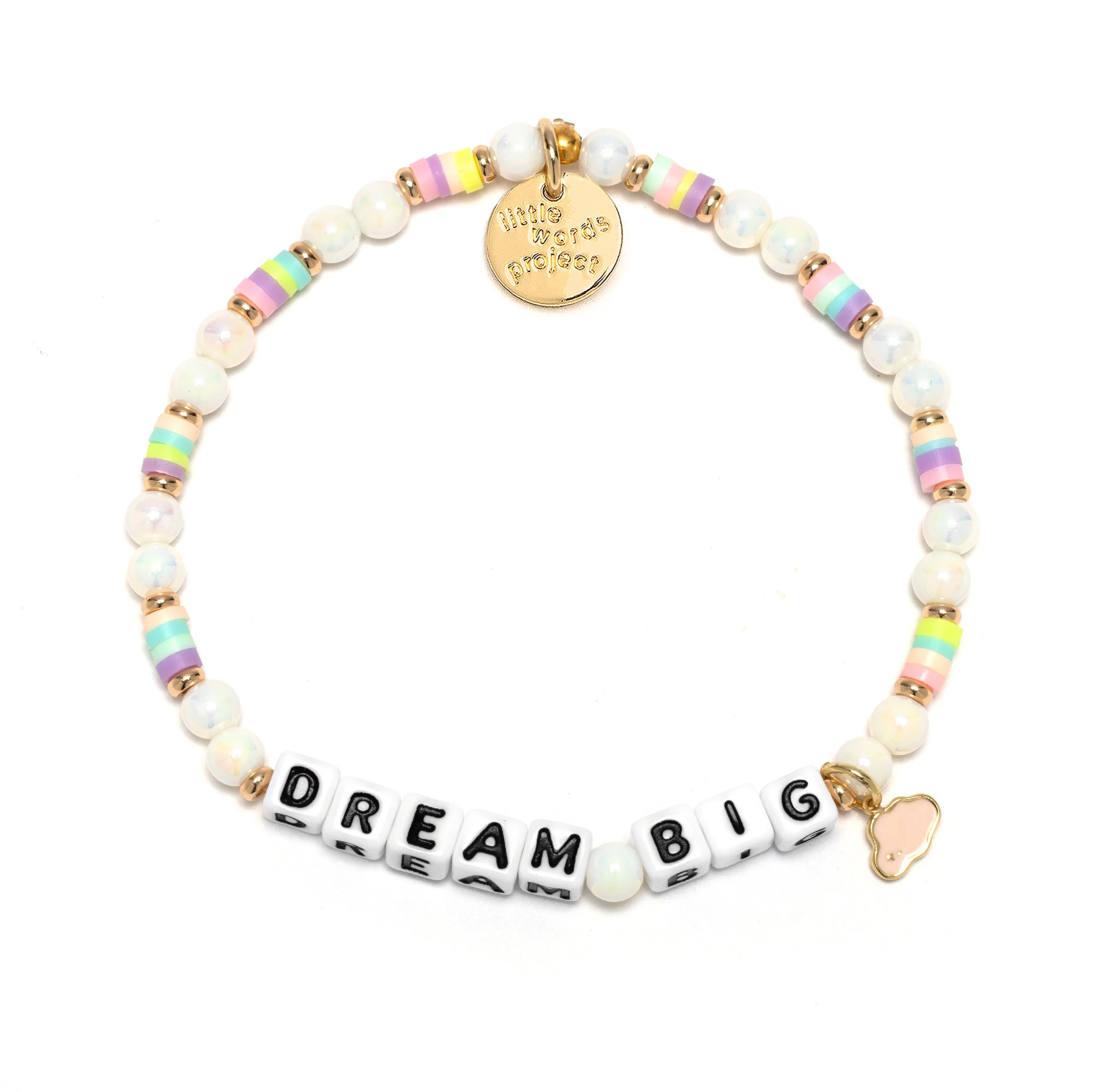 Little Words Project Dream Big Cloud Charm Bracelet