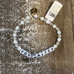 Little Words Project You Matter Fall Bracelet