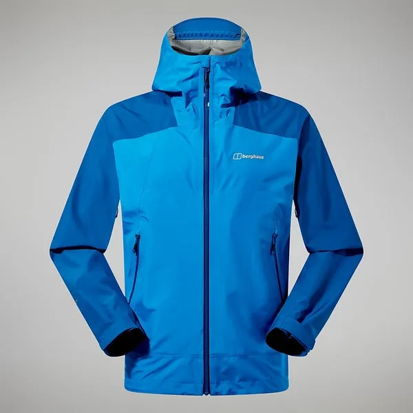 Men's Paclite Peak Vented Jacket - Blue/Dark Blue