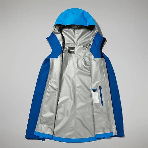 Men's Paclite Peak Vented Jacket - Blue/Dark Blue