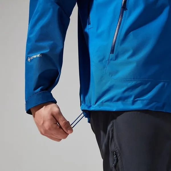 Men's Paclite Peak Vented Jacket - Blue/Dark Blue