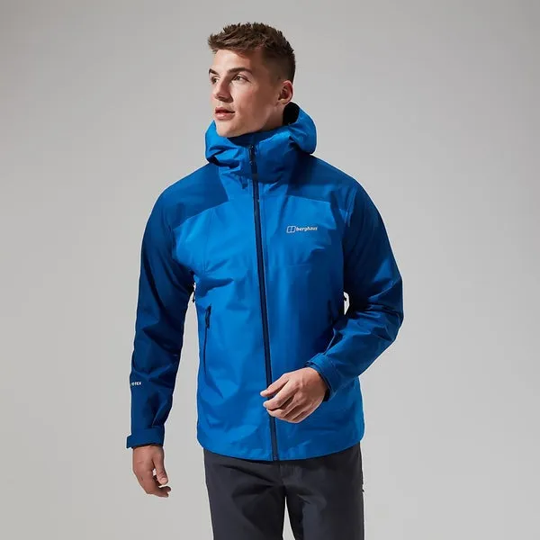 Men's Paclite Peak Vented Jacket - Blue/Dark Blue