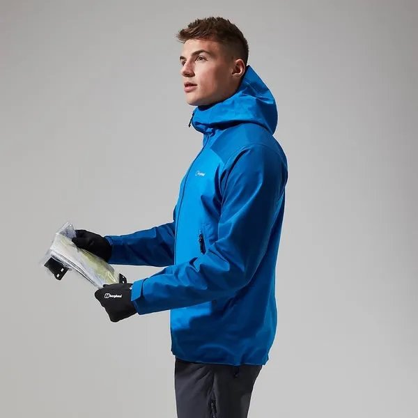 Men's Paclite Peak Vented Jacket - Blue/Dark Blue