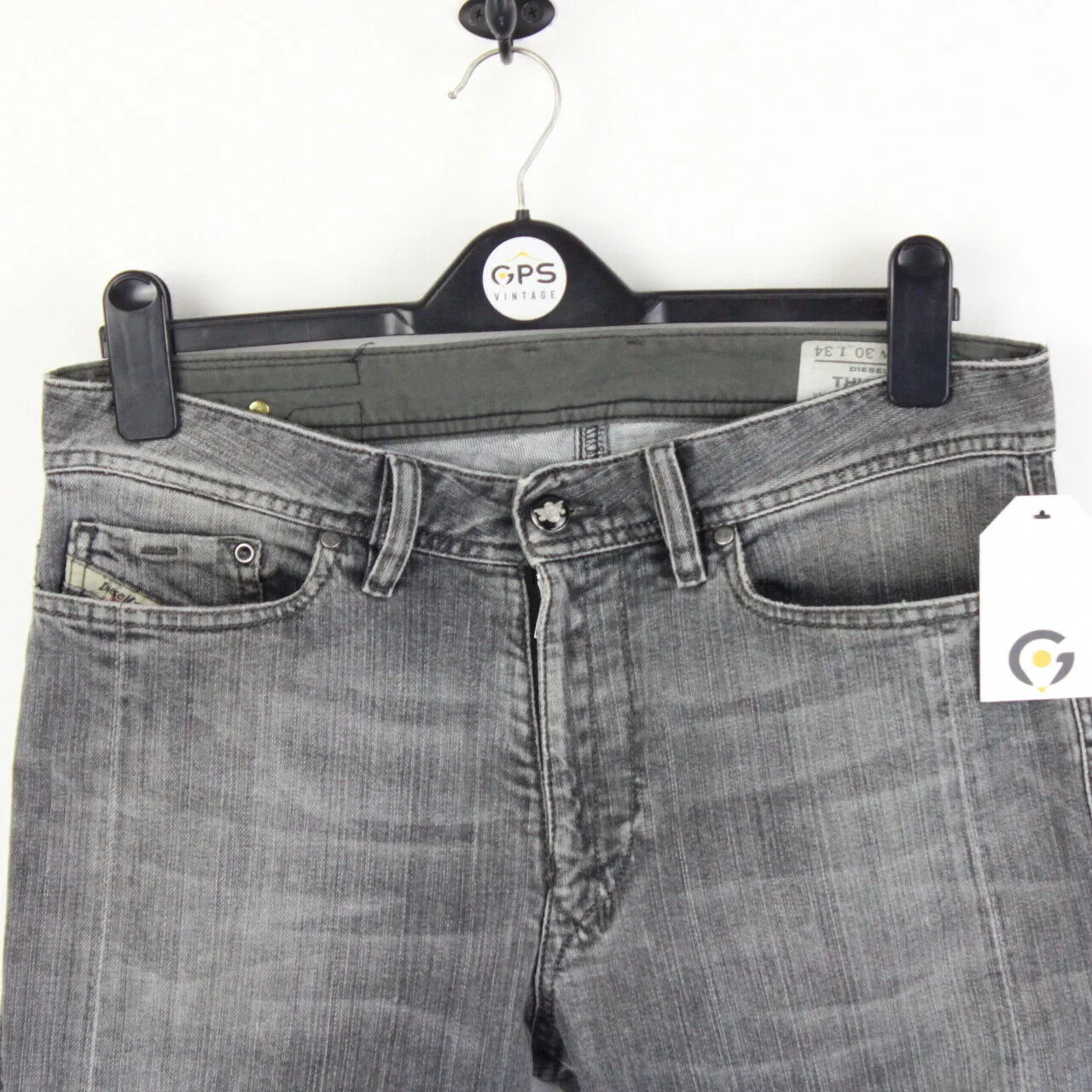 Mens DIESEL Thicar Jeans Grey | W32 L38