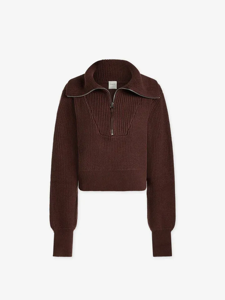 Mentone Half-Zip Knit Pullover