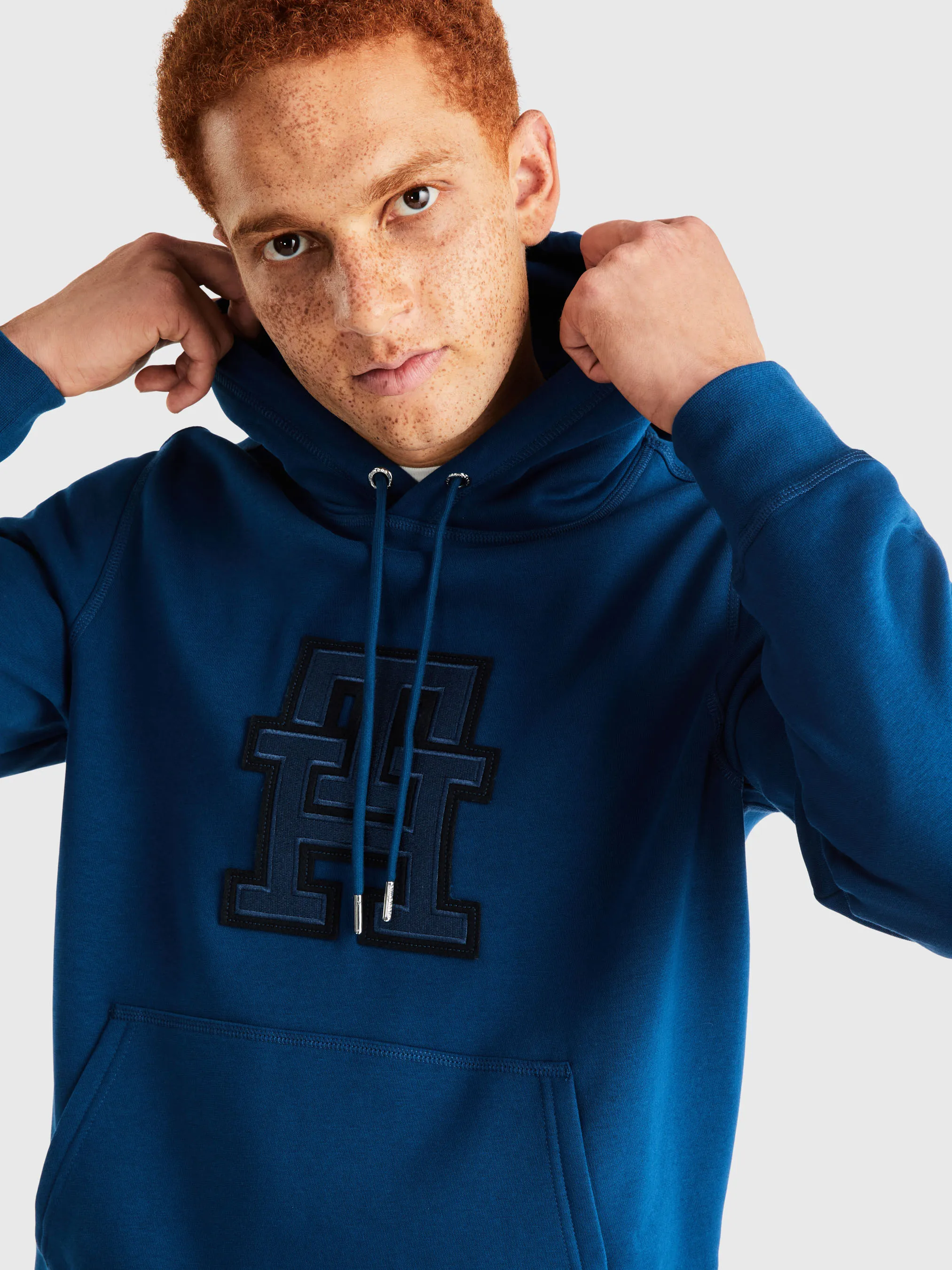 Monogram Applique Hoodie | Sweatshirts & Hoodies | Tommy Hilfiger