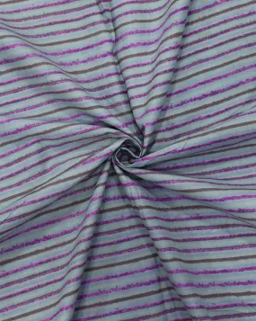 MULTICOLOR STRIPES DESIGN COTTON PRINTED FABRIC