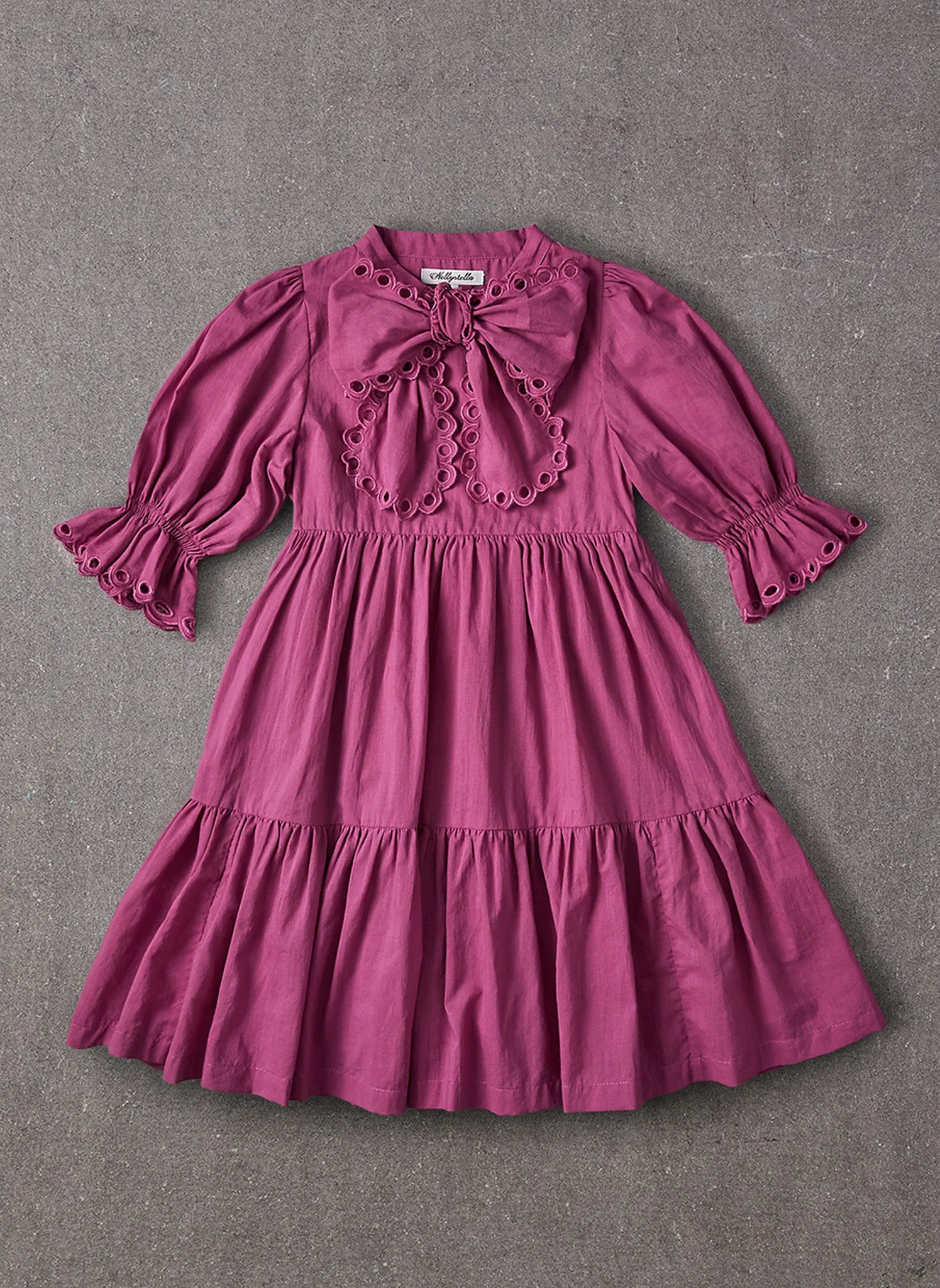 Nellystella Agatha Dress in Plum