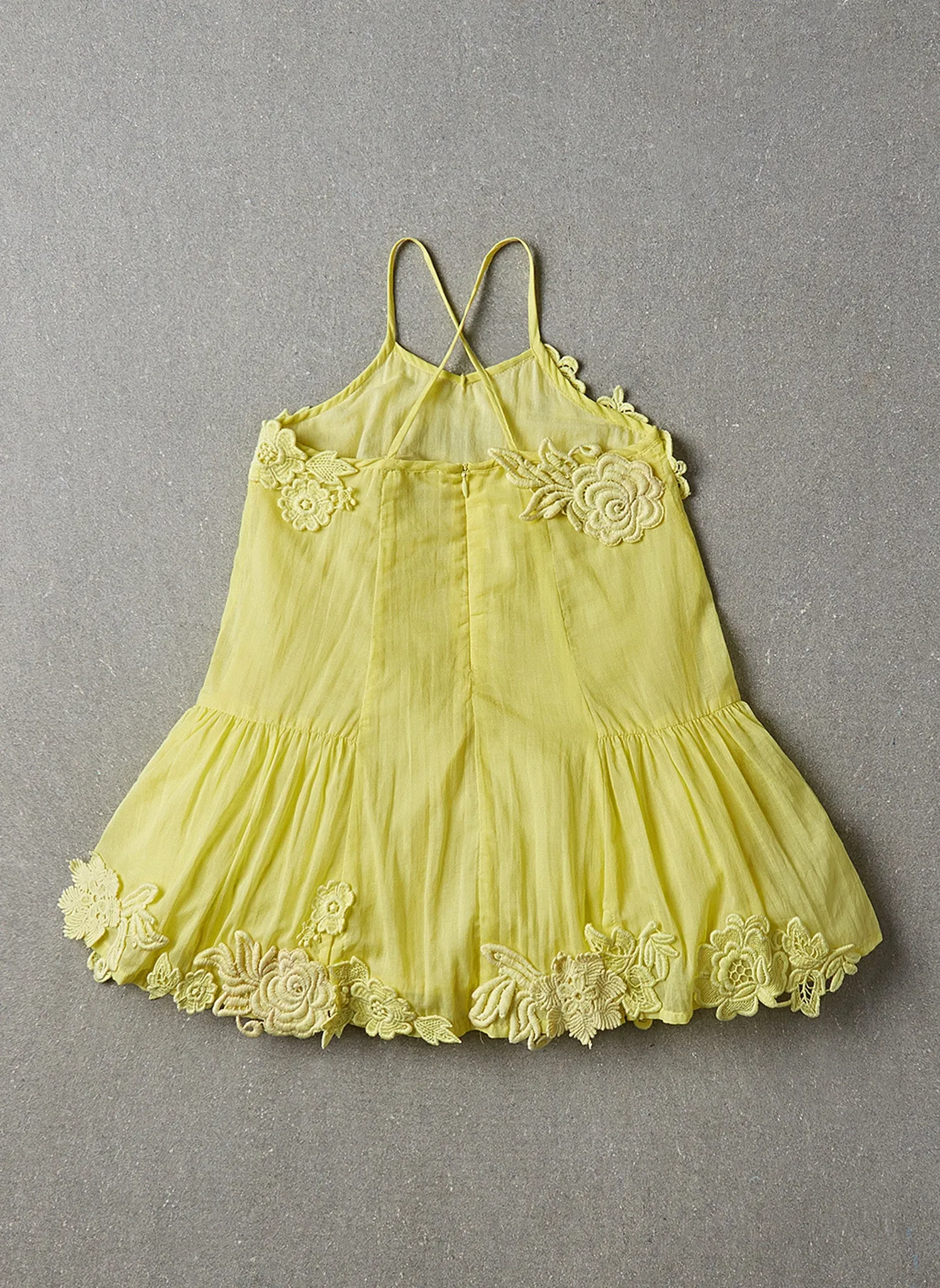 Nellystella Monica Dress in Chartreuse