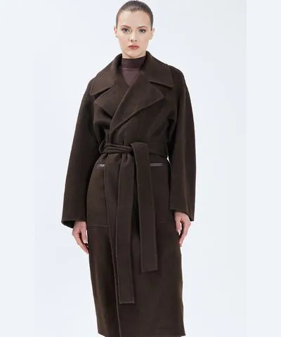 Nicole Benisti Womens Iris Wrap Coat