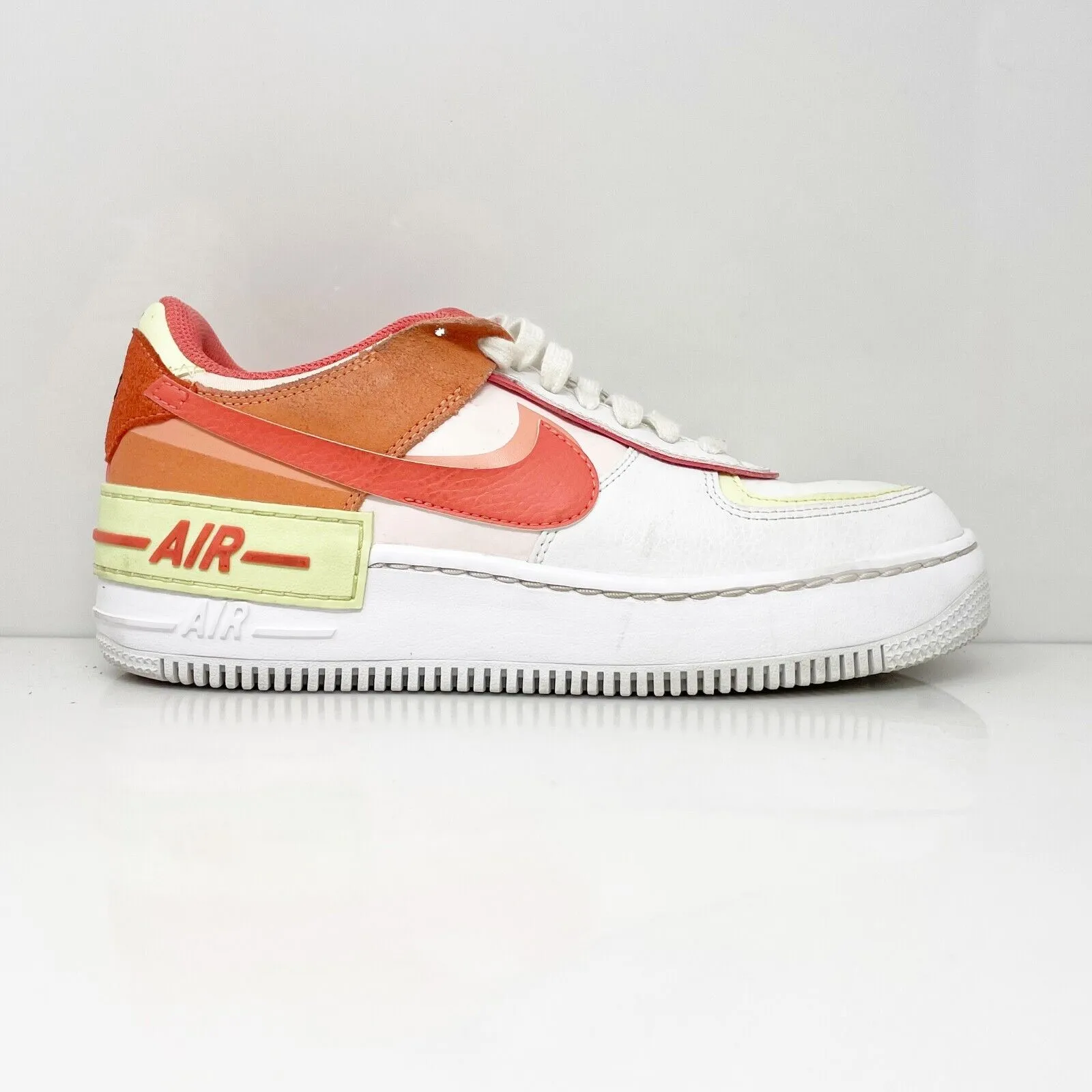 Nike Womens Air Force 1 Shadow CI0919-110 White Casual Shoes Sneakers Size 8.5