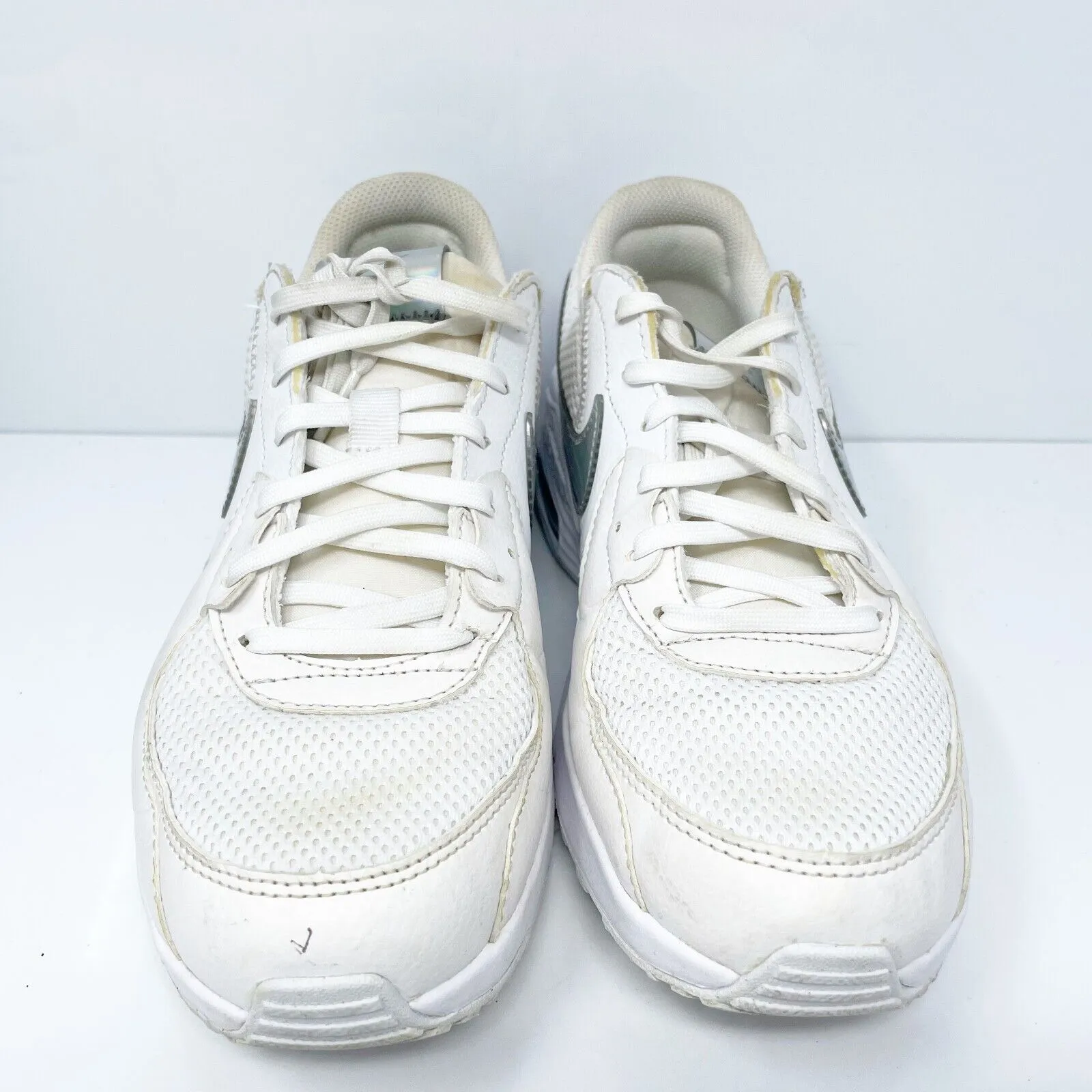 Nike Womens Air Max Excee DJ6001-100 White Casual Shoes Sneakers Size 8.5