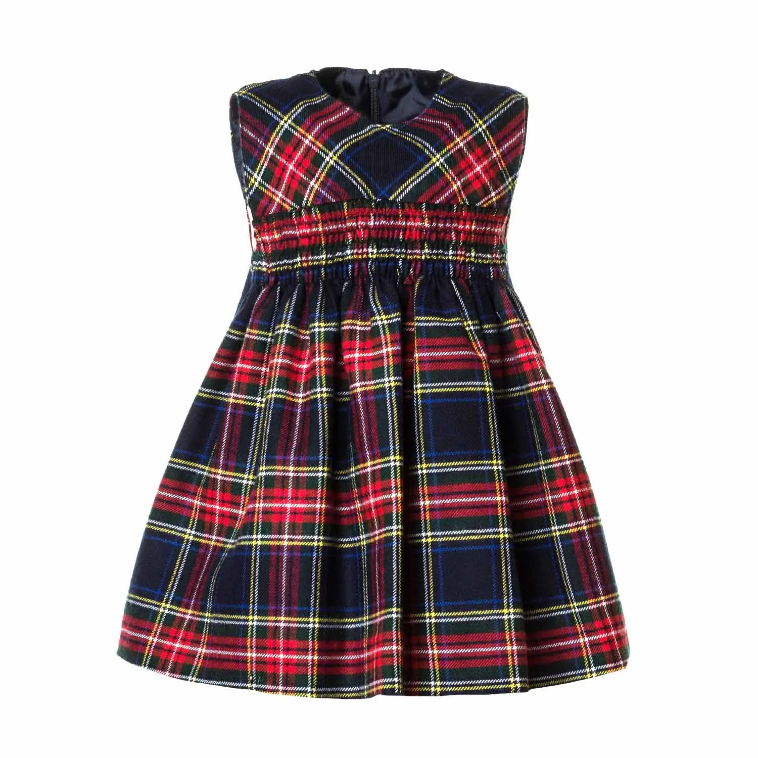 Paio Crippa Checkered Dress For Girls