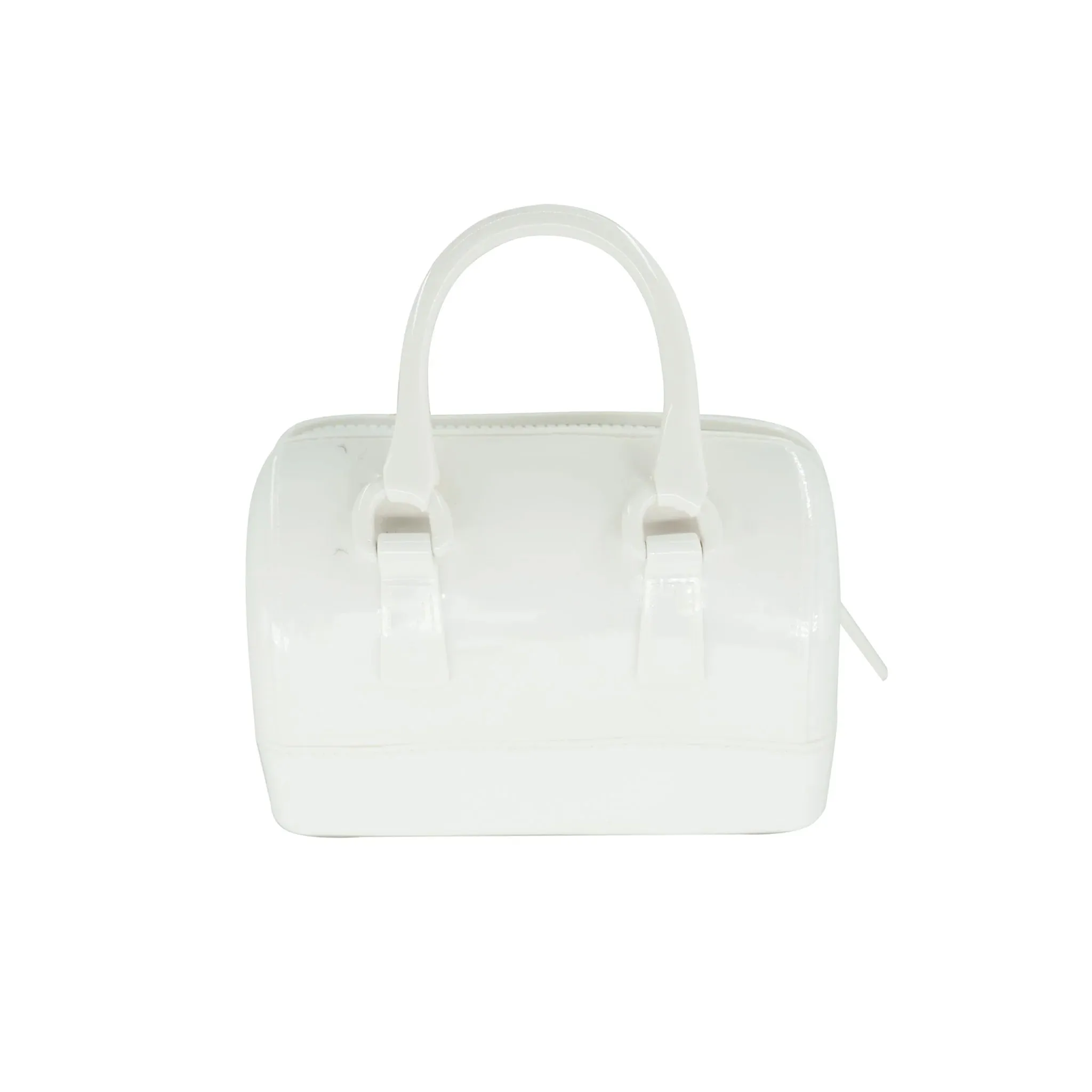 Petite Jelly Medi Bag - White