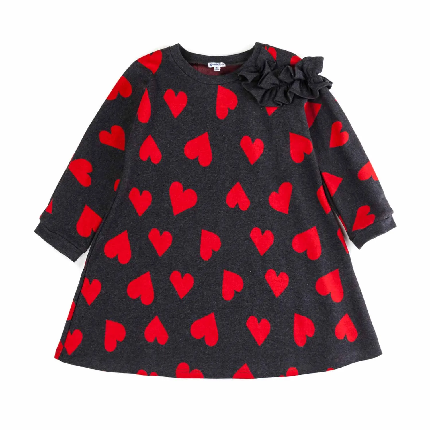 Piccolaludo Plush Dress For Girls