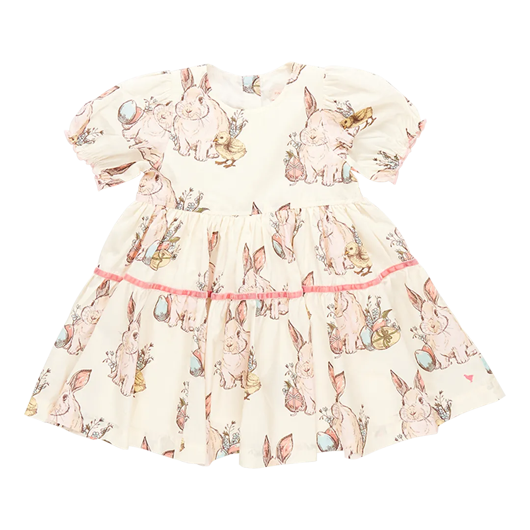 Pink Chicken Girls Maribelle Dress - Bunny Friends