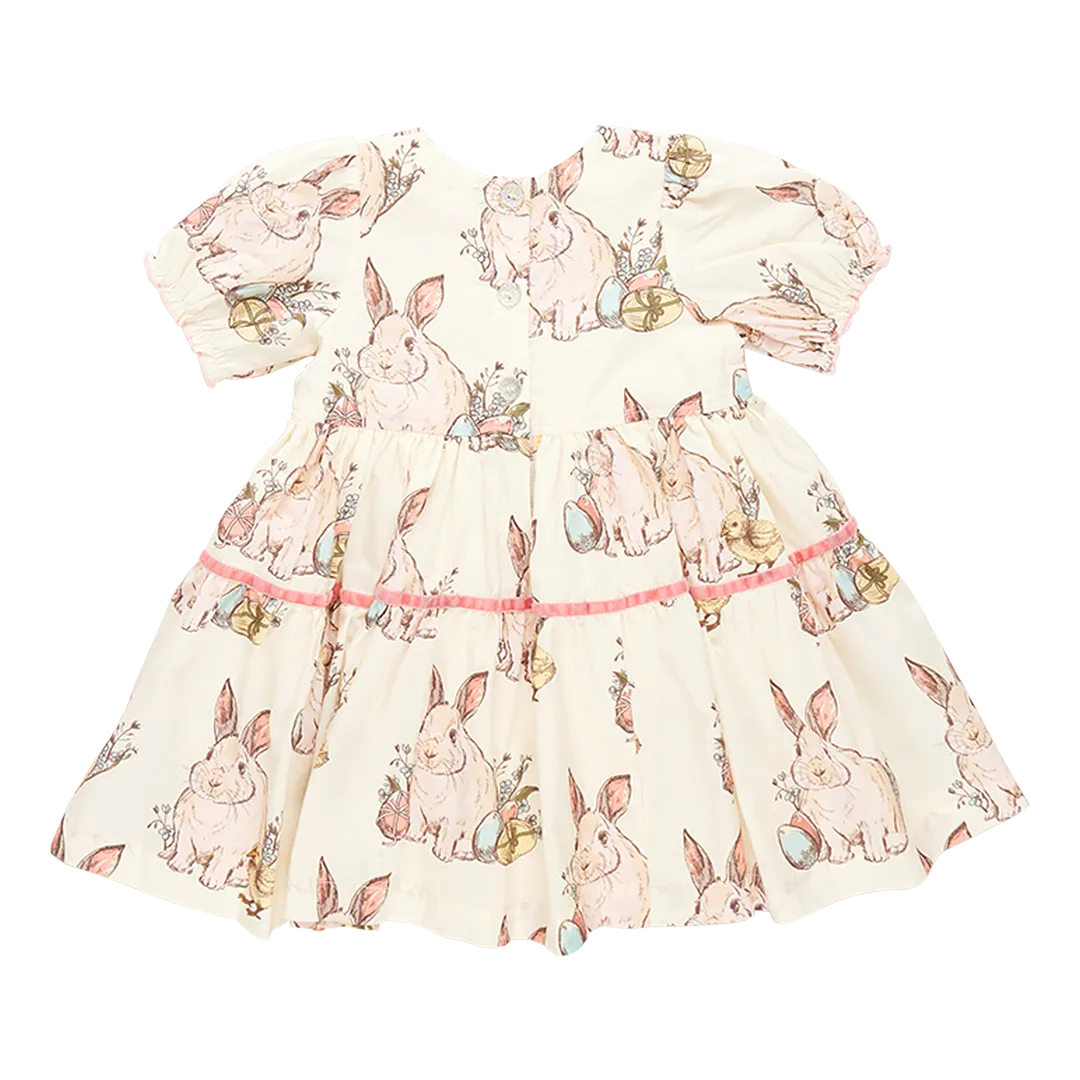 Pink Chicken Girls Maribelle Dress - Bunny Friends