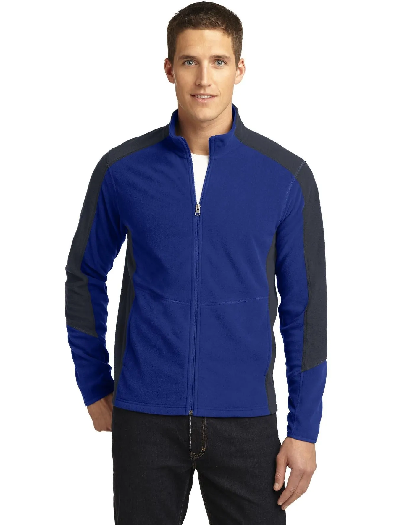 Port Authority Colorblock Microfleece Jacket