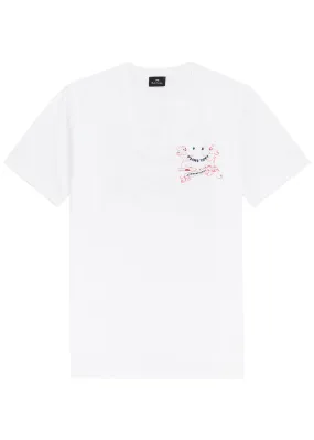 PS PAUL SMITH Logo printed cotton T-shirt  -                         -                     -                