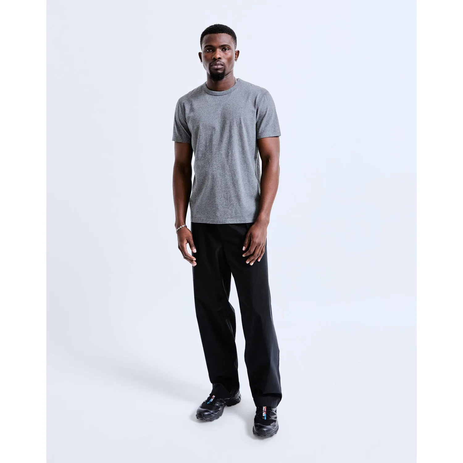 Reigning Champ Men Woven Solotex Cotton Sophomore Pant Black RC-5559-BLK