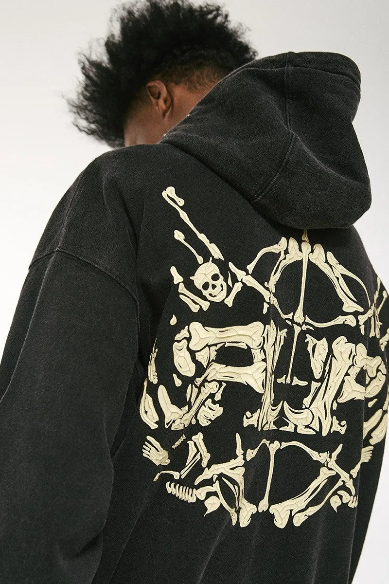 RMY Skull Face Hoodie