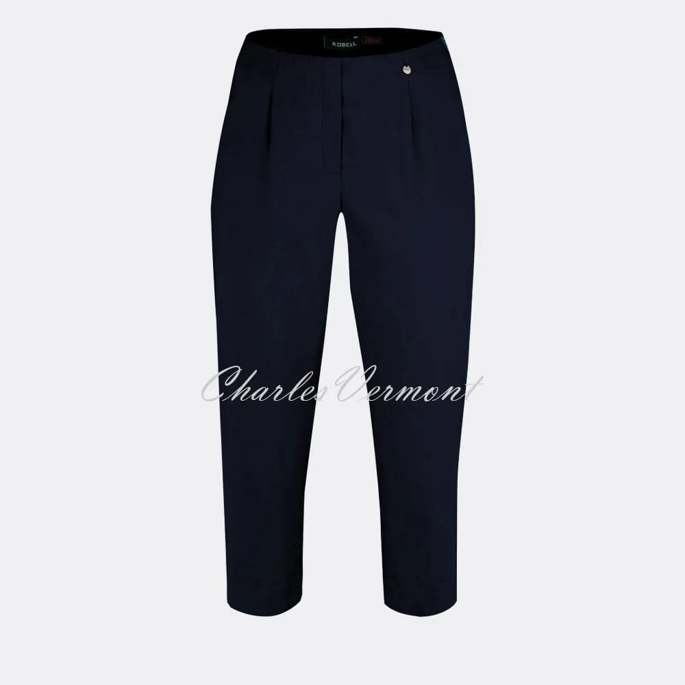 Robell Marie 07 Capri Trouser 51576-5499-69 (Navy)