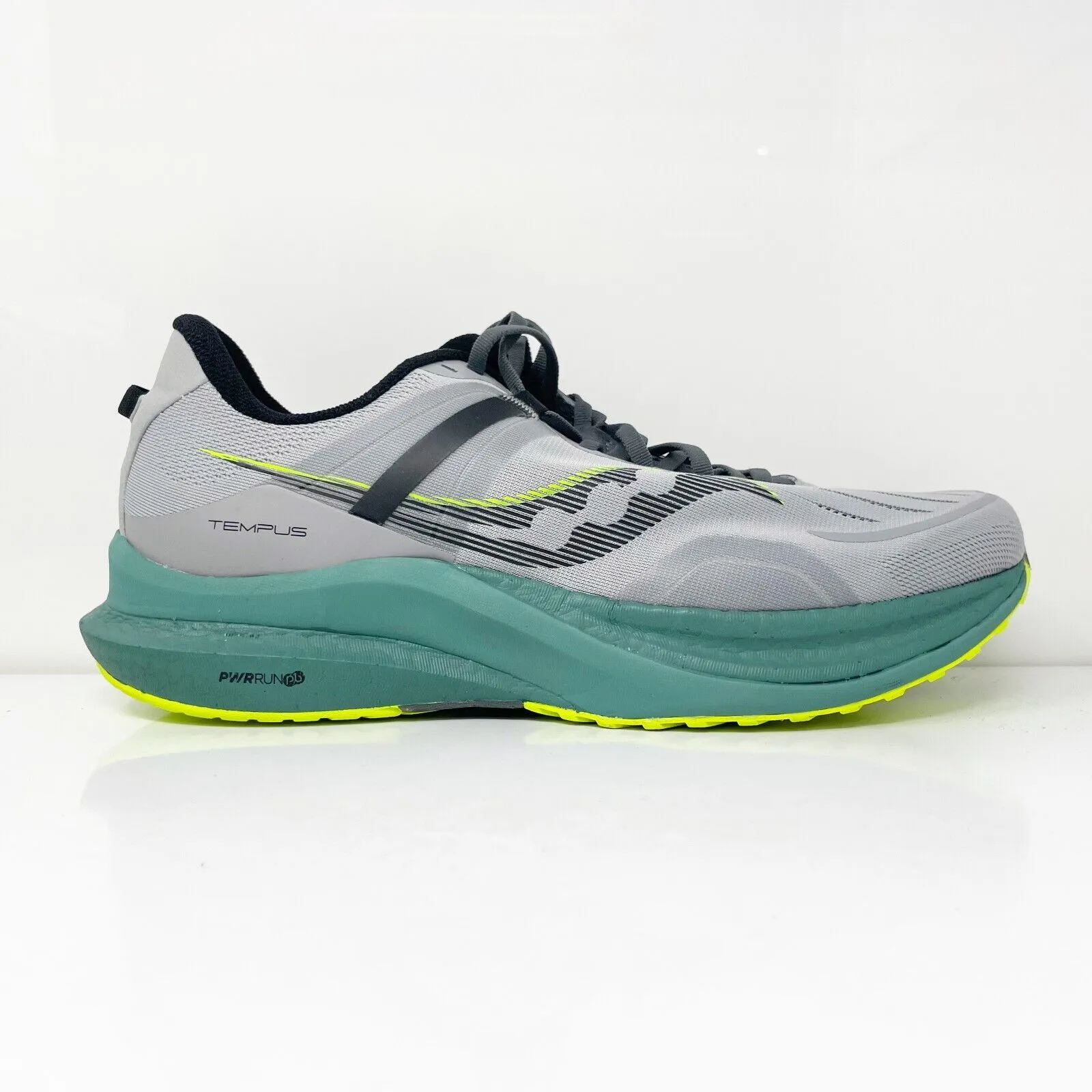 Saucony Mens Tempus S20721-17 Gray Running Shoes Sneakers Size 11.5 W