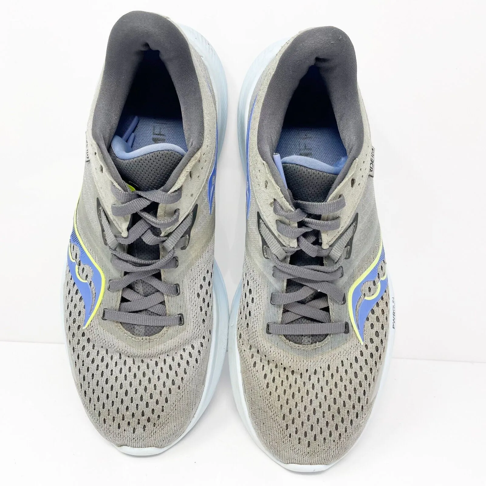 Saucony Womens Ride 16 S10830-15 Gray Running Shoes Sneakers Size 7