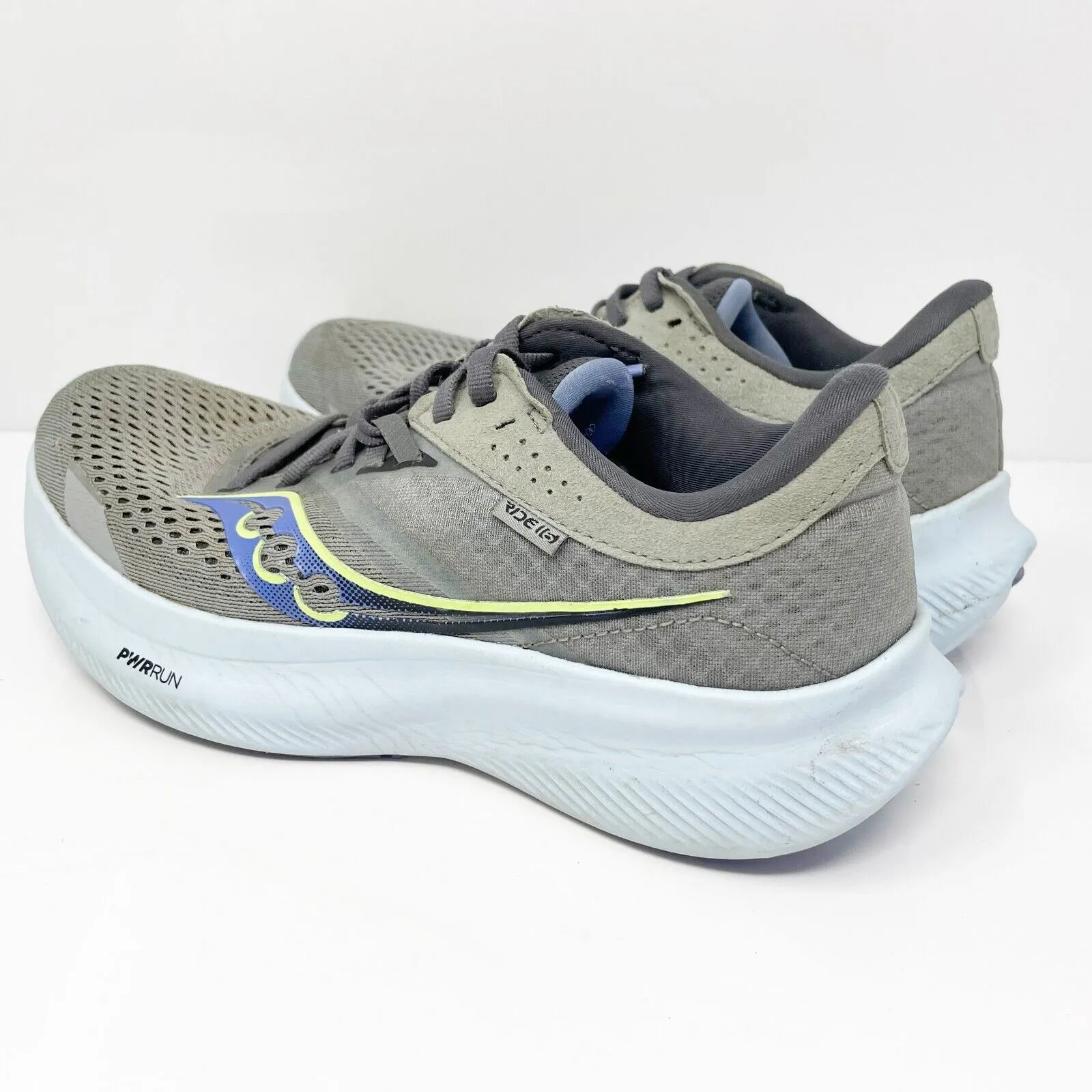 Saucony Womens Ride 16 S10830-15 Gray Running Shoes Sneakers Size 7