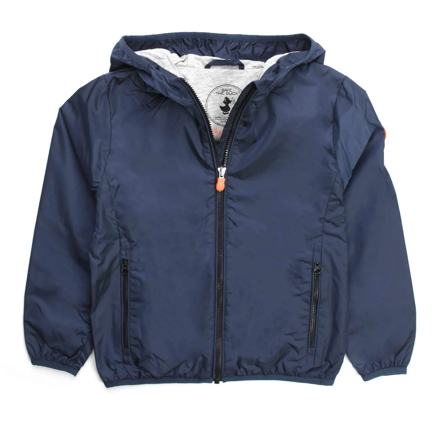 Save The Duck Dark Blue Jacket For Children And Teen