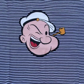 School of Life Projects - Popeye Striped Tee (white/navy)