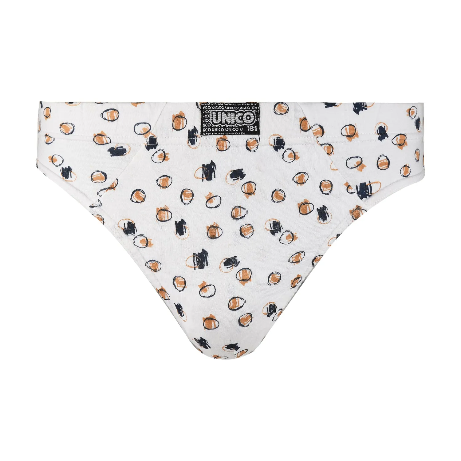 Semantic Cotton Briefs - Inner Waistband - Printed