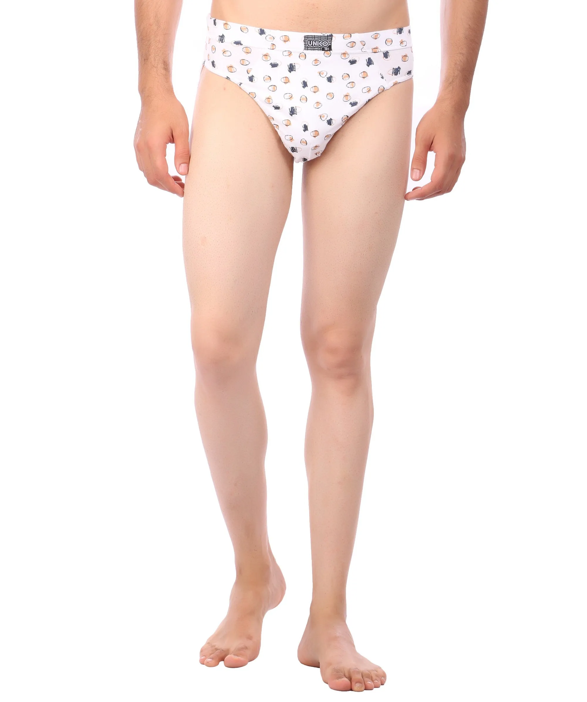 Semantic Cotton Briefs - Inner Waistband - Printed