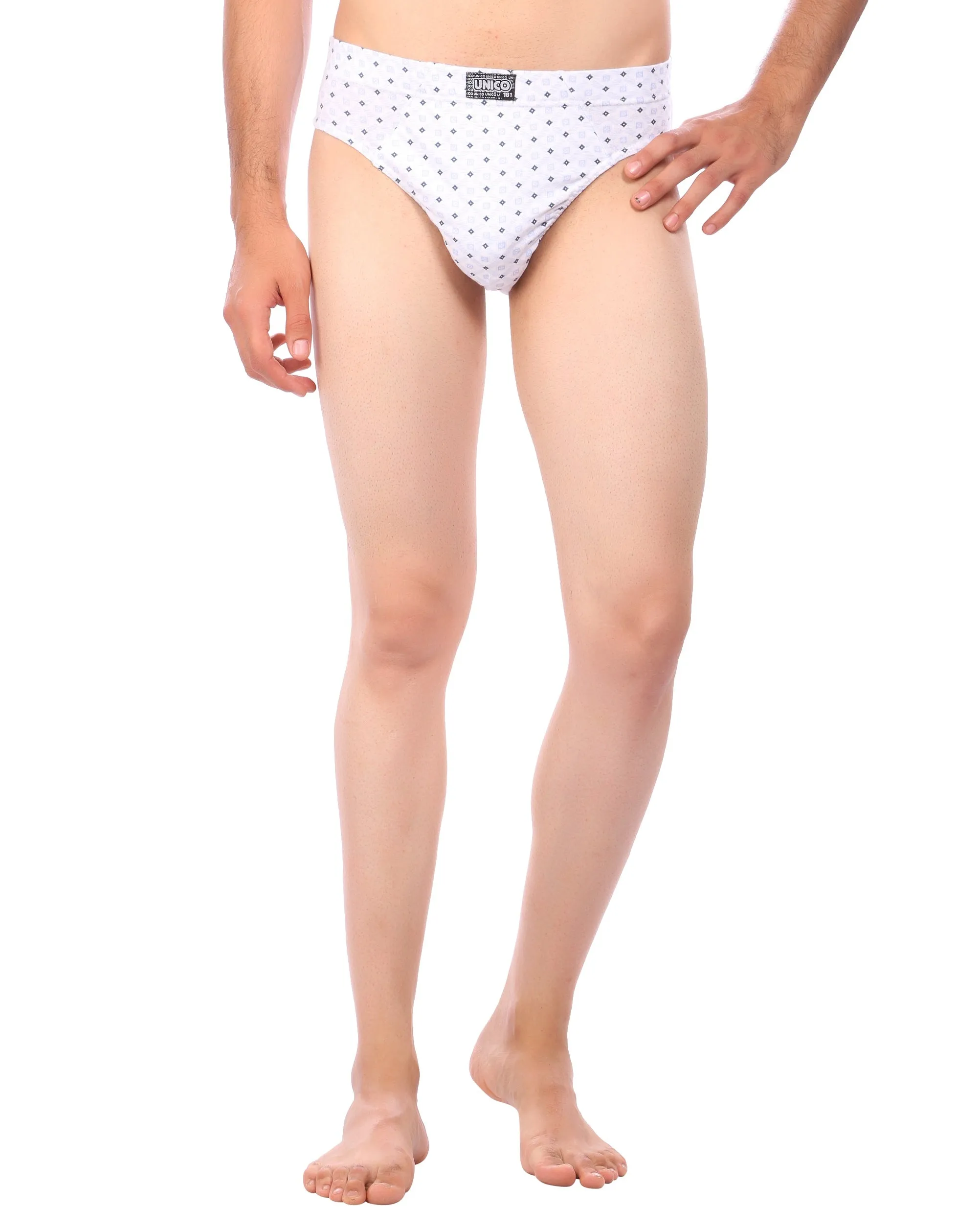 Semantic Cotton Briefs - Inner Waistband - Printed