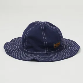 Soldier Blue Brick Lane Booner Hat - Rinsed Denim