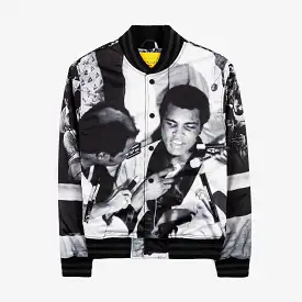 SP x Muhammad Ali The Greatest Varsity Mens Jacket (Black/White)