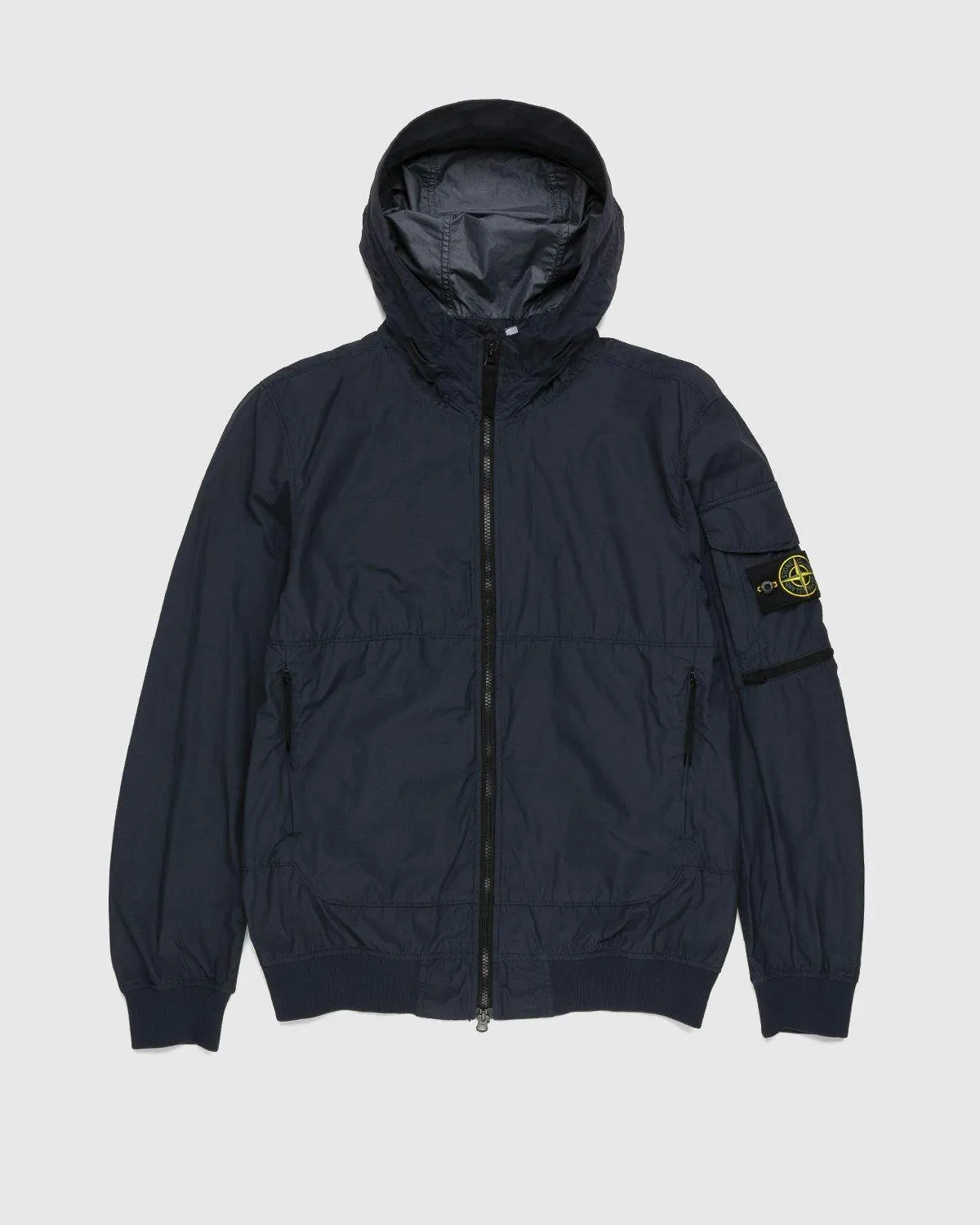 Stone Island – 40632 Nylon Shell Jacket Air Force Blue | Highsnobiety Shop