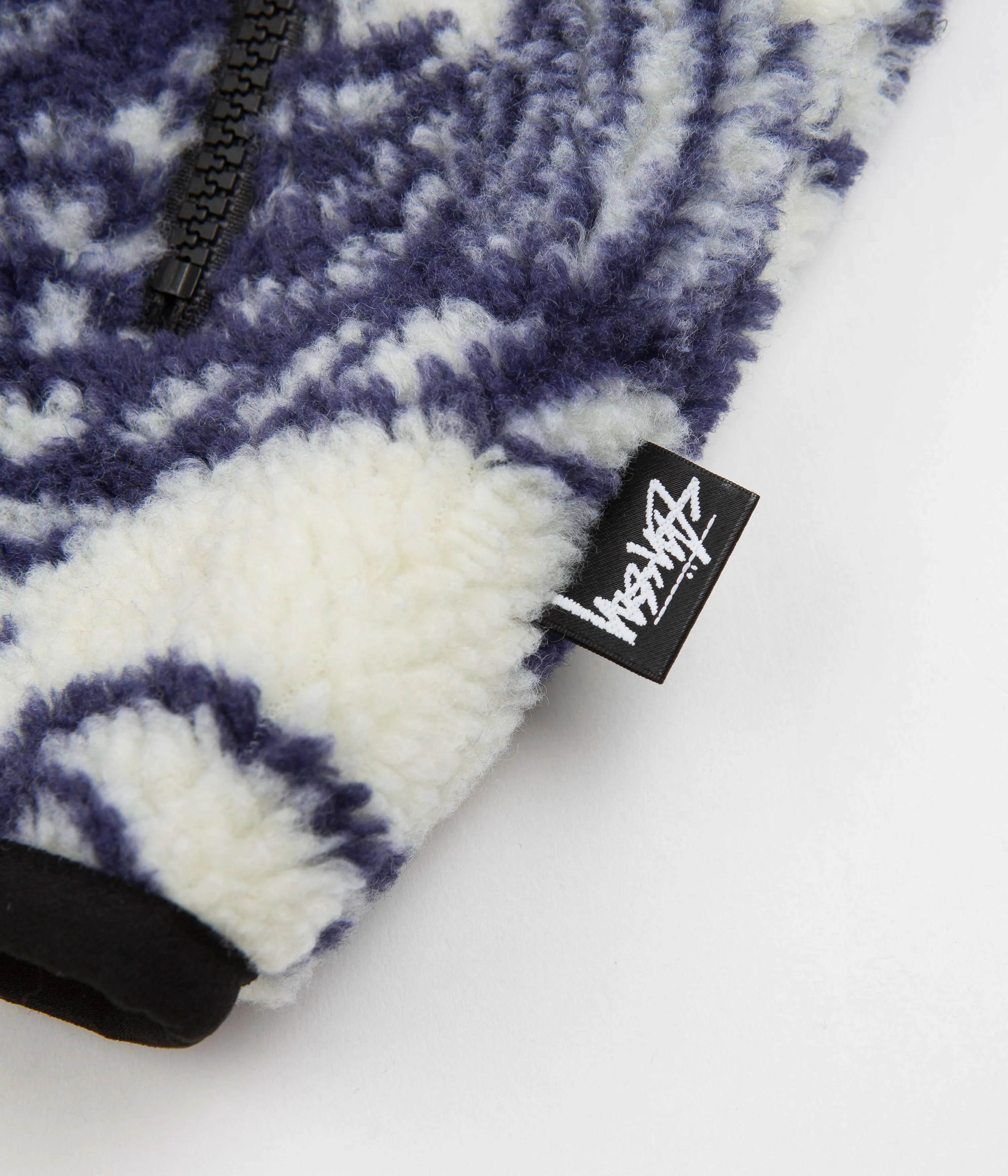 Stussy Dragon Sherpa Jacket - Natural