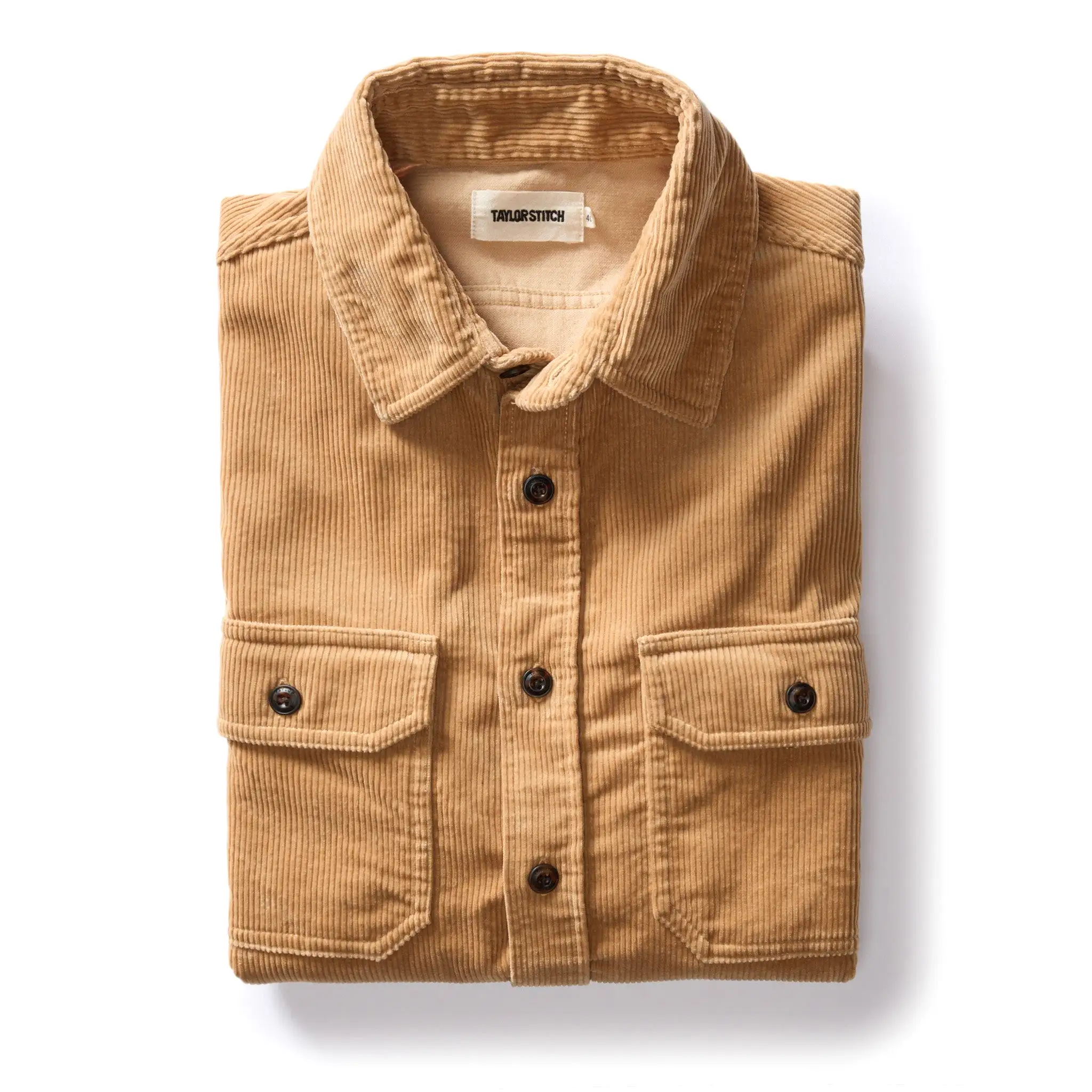 The Connor Shirt in Camel Cord