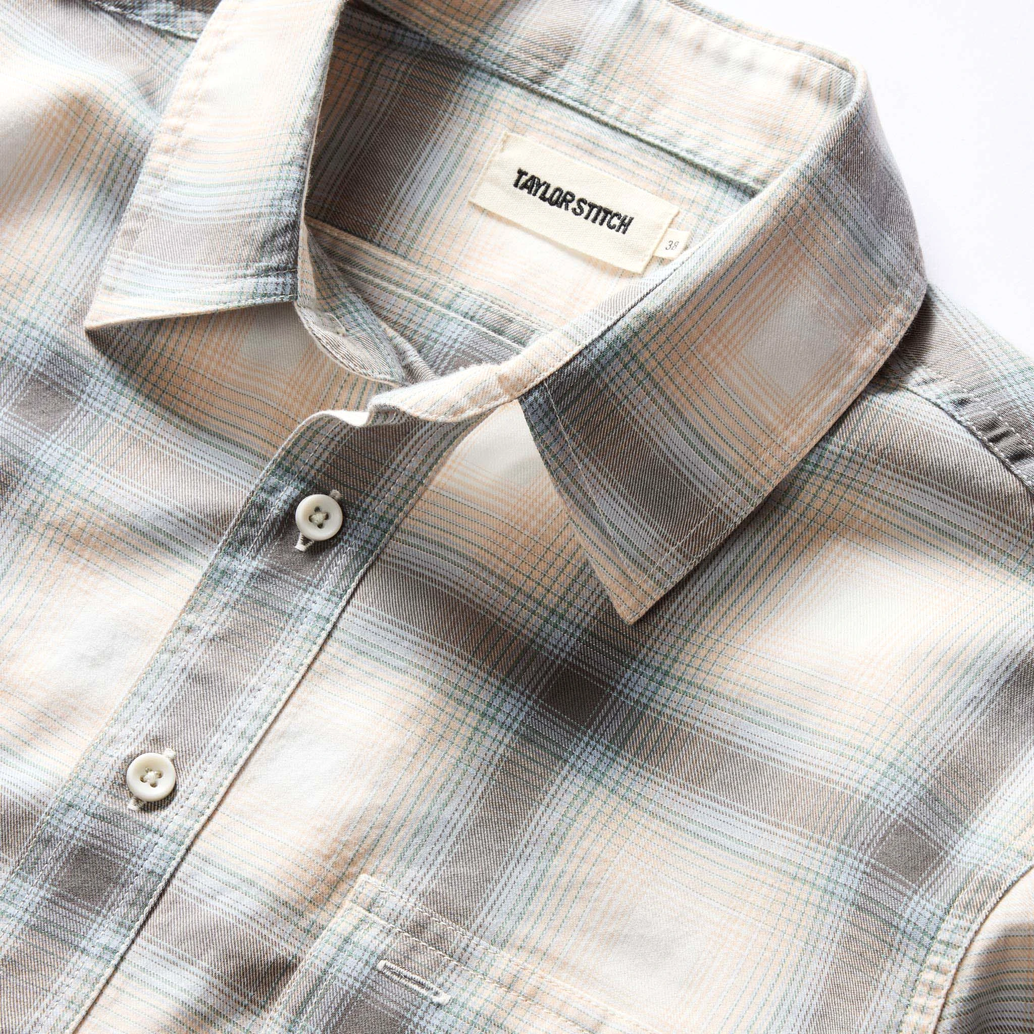 The Craftsman Shirt in Sky Shadow Plaid