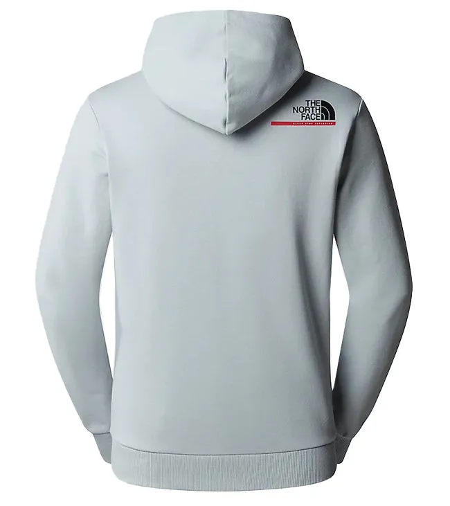 The North Face Mens TFN Est 1966 Hoodie High Rise Grey