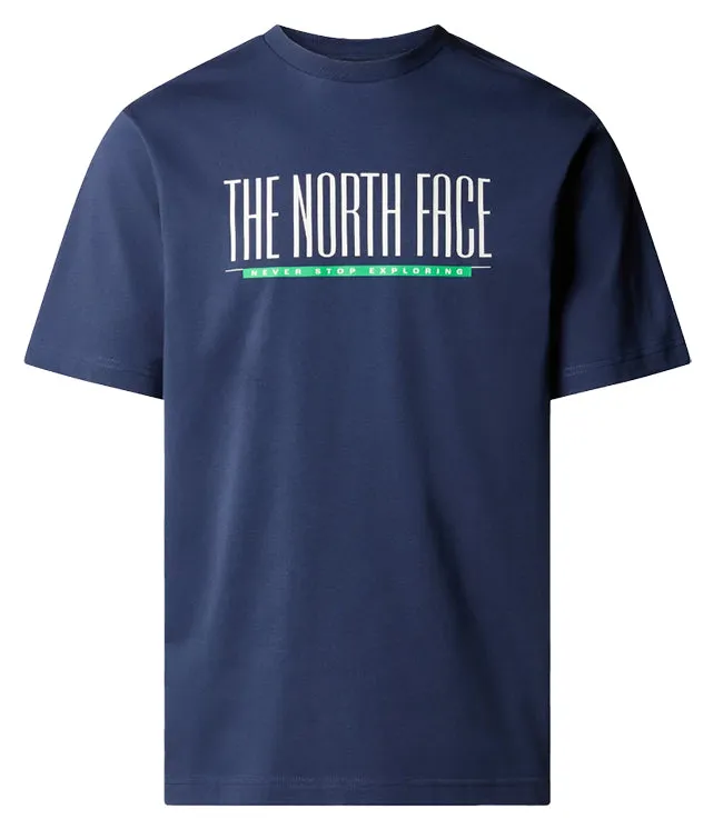 The North Face Mens TFN Est 1966 T-Shirt Summit Navy