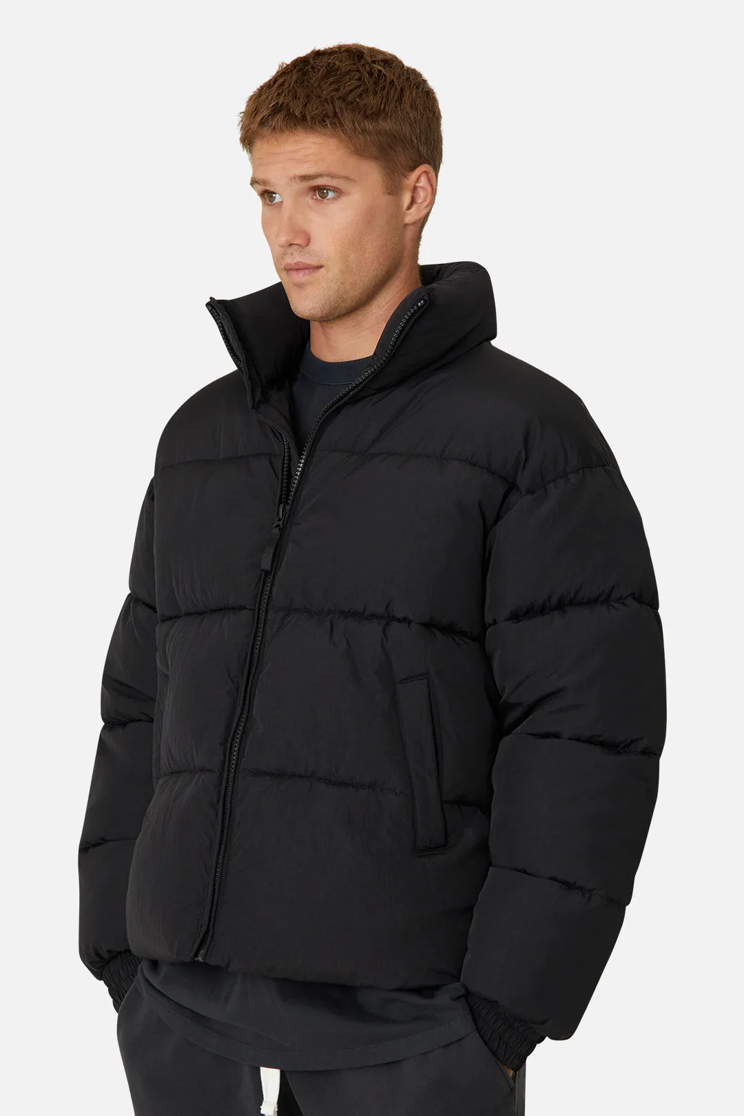 The Regent Puffer Jacket - Black