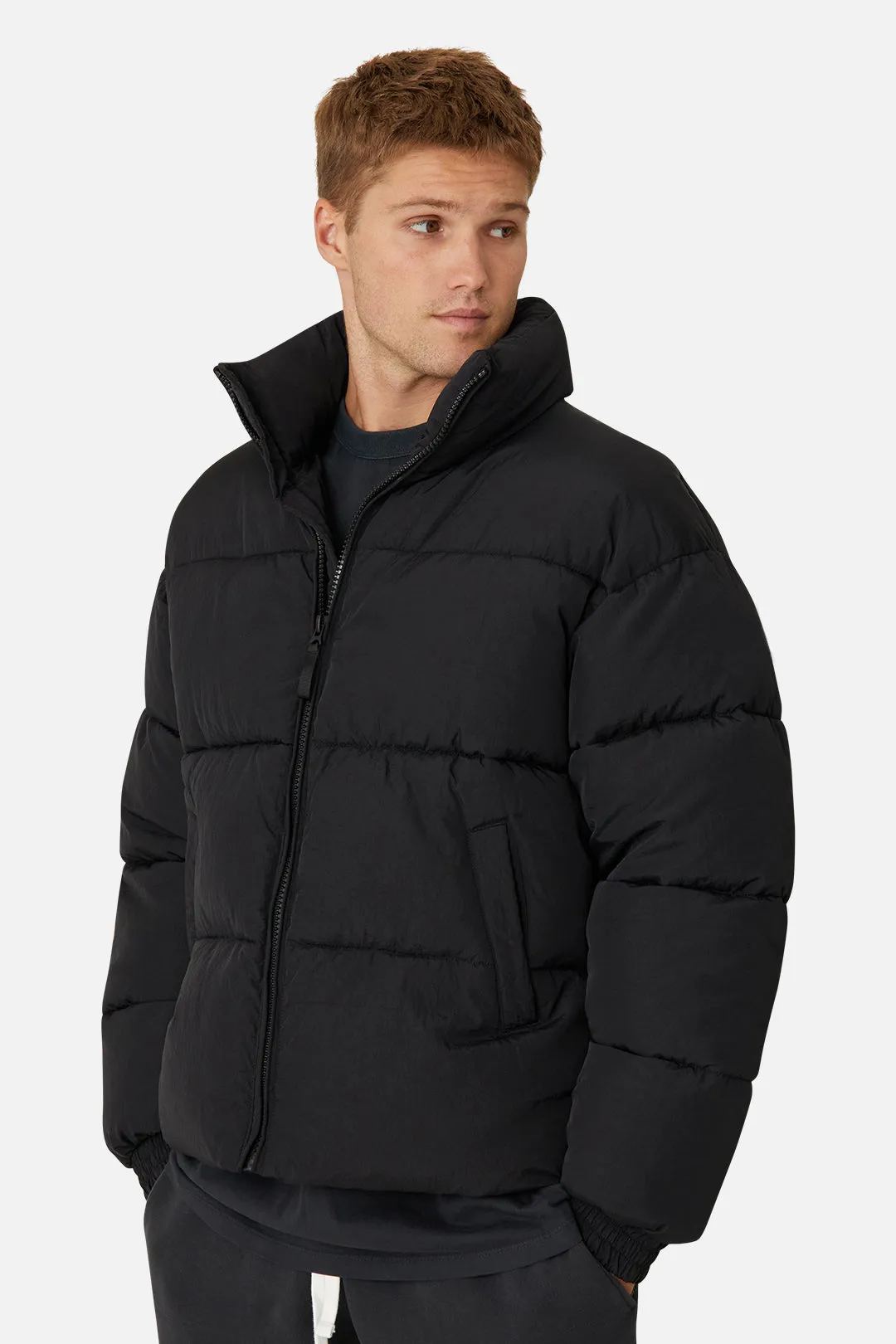 The Regent Puffer Jacket - Black