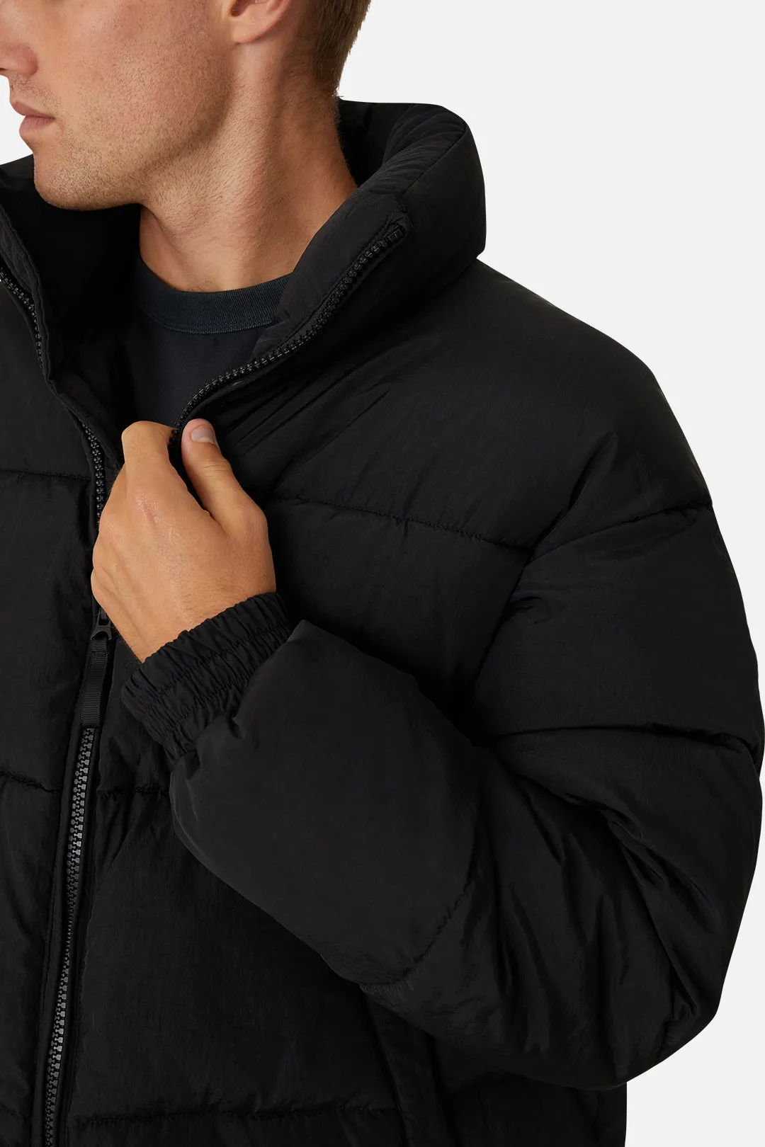 The Regent Puffer Jacket - Black