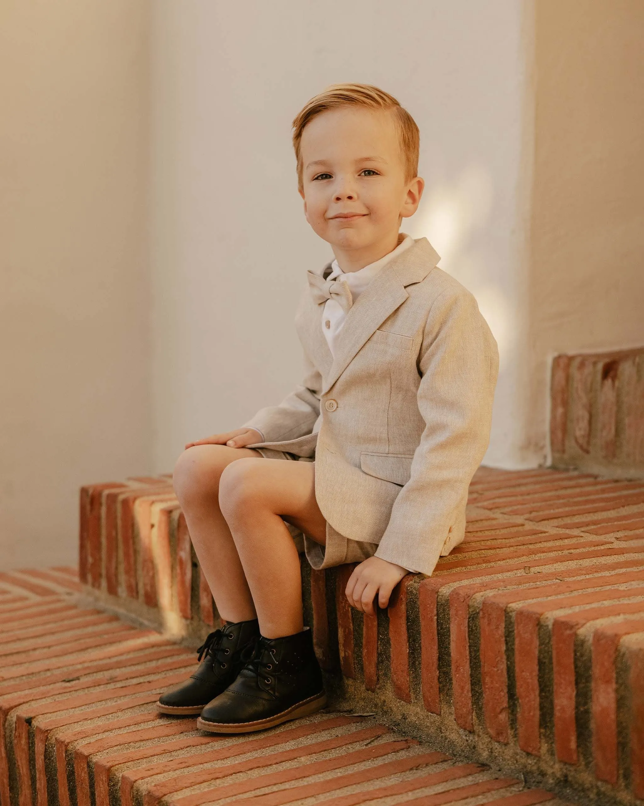 The Sebastian Blazer by Noralee - Linen - KIDS