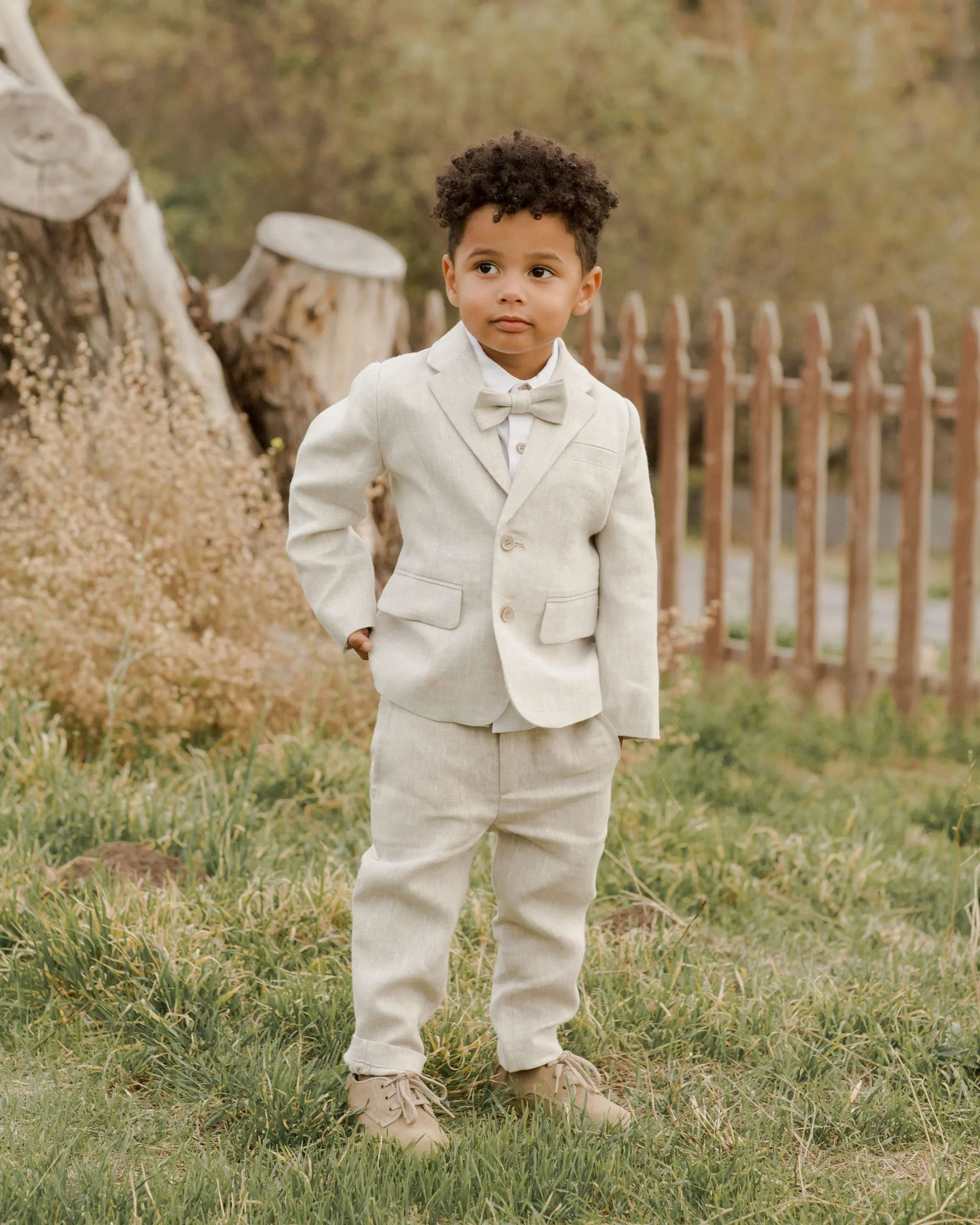 The Sebastian Blazer by Noralee - Linen - KIDS