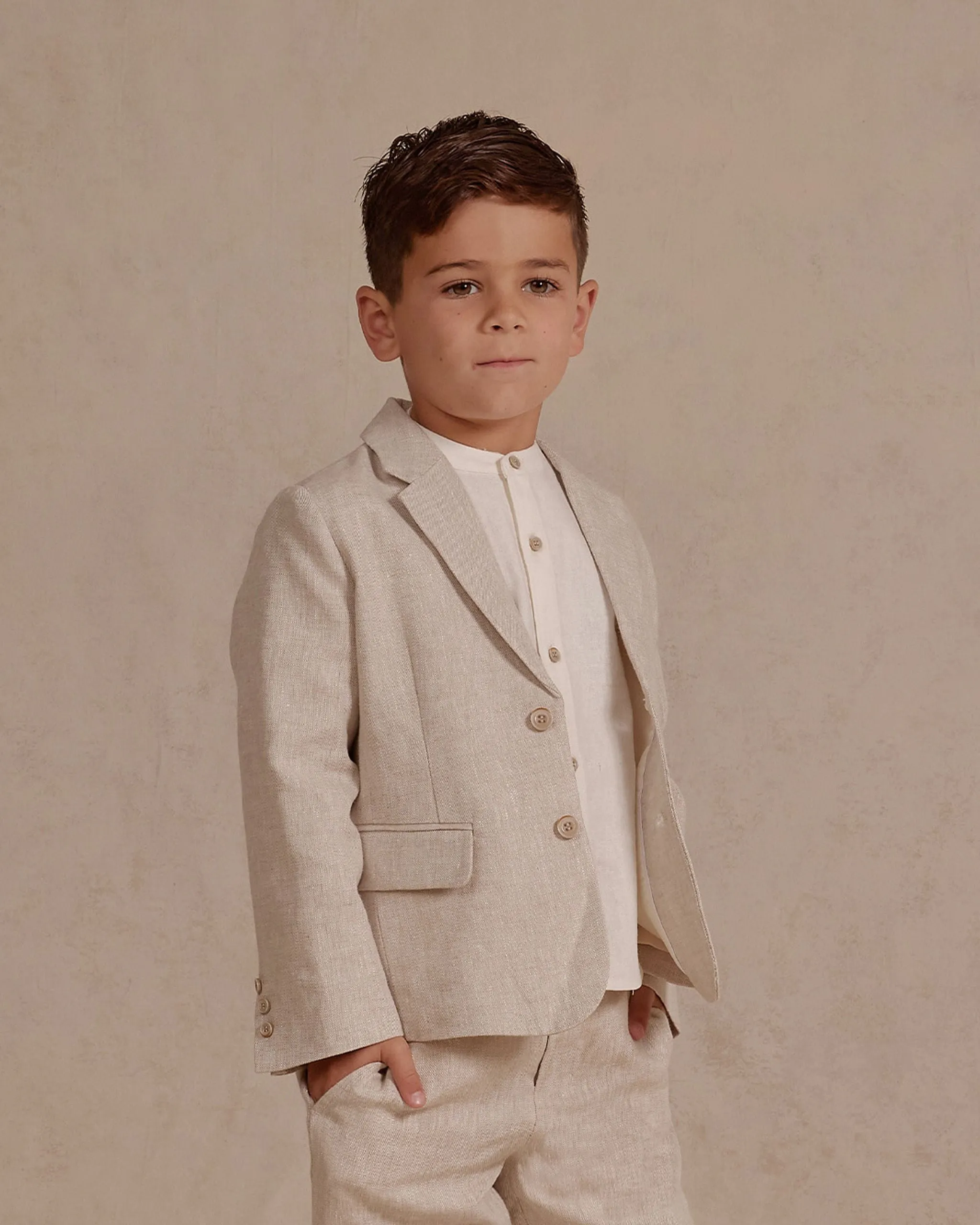 The Sebastian Blazer by Noralee - Linen - KIDS