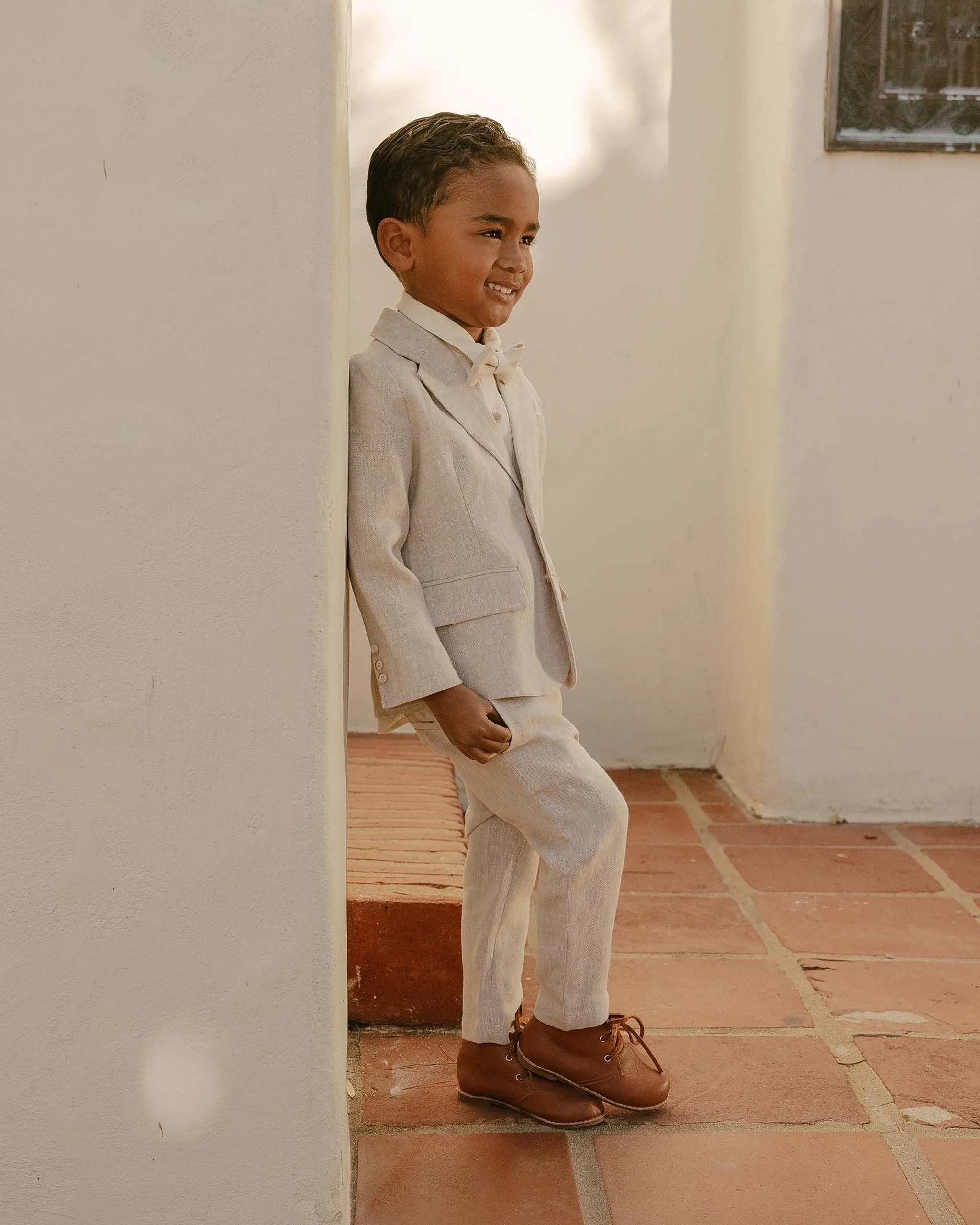 The Sebastian Blazer by Noralee - Linen - KIDS